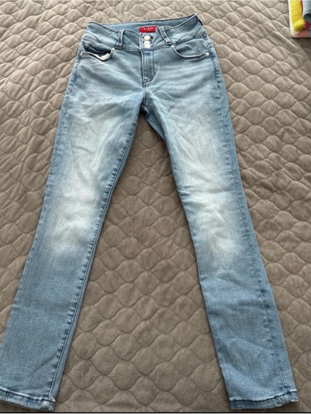 GUESS Light Blue Skinny Jeans for Women